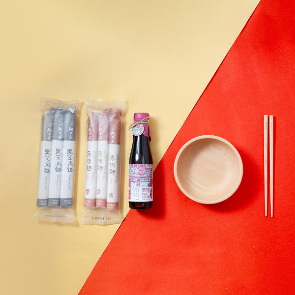 木匠兄妹x大呷麵本家【好運見麵】味噌釀造文化天然醬油組合 厚意,送禮,弓箭,禮盒,禮盒,祝福,醬油,大呷麵本家,好運見麵禮,天然無添加醬油,中秋禮盒