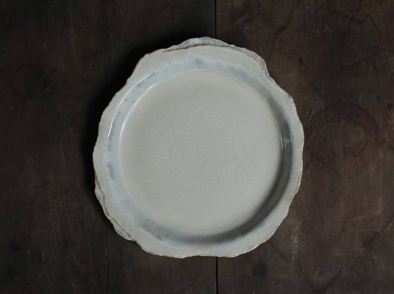 王瑞竺｜層｜奶油圓皿 