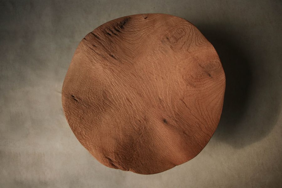 三時美術｜具足｜高腳盤-高山樟／山櫻 