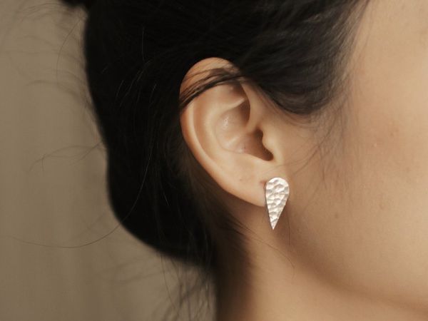 OMAKE｜純銀水滴耳環 