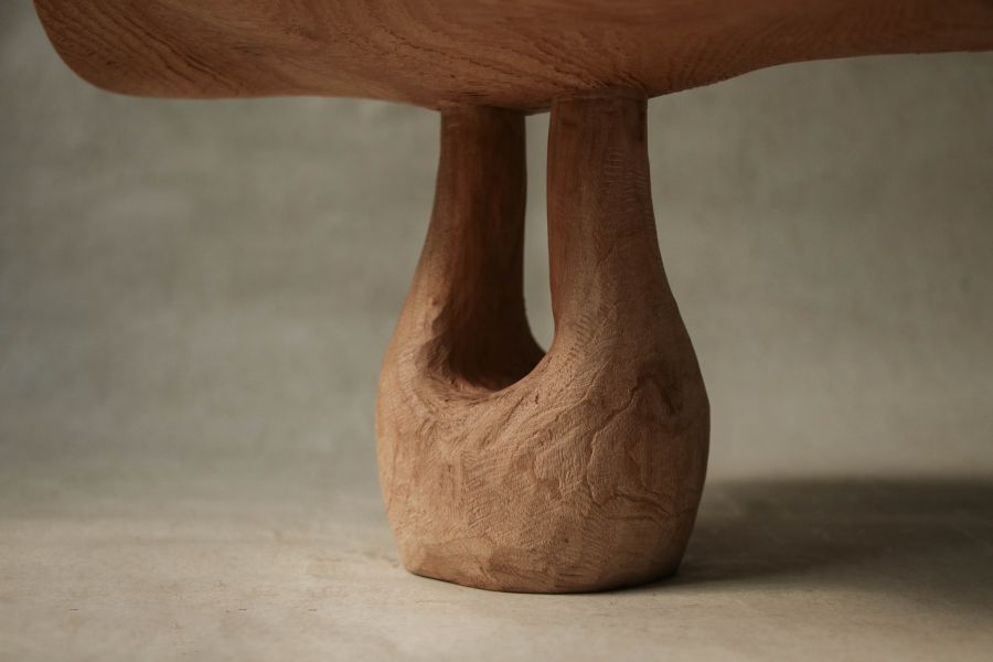 三時美術｜具足｜高腳盤-高山樟／山櫻 