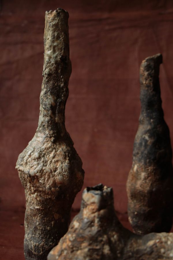 張育臺｜埋物Burial｜長頸型考古花器V 