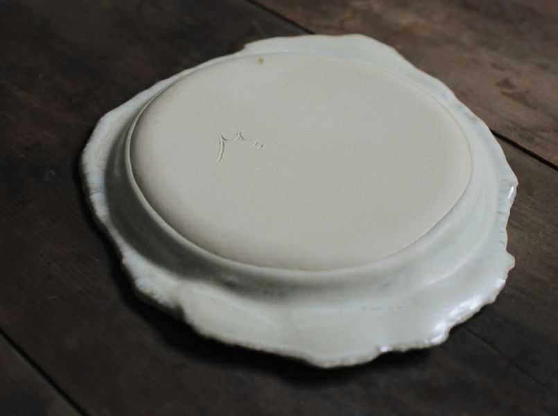 王瑞竺｜層｜奶油圓皿 