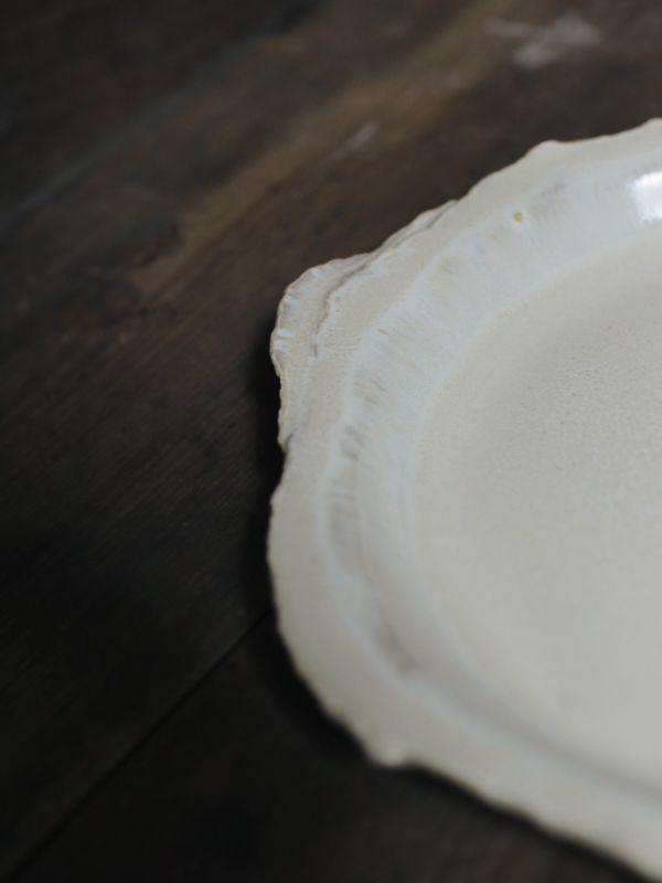 王瑞竺｜層｜奶油圓皿 