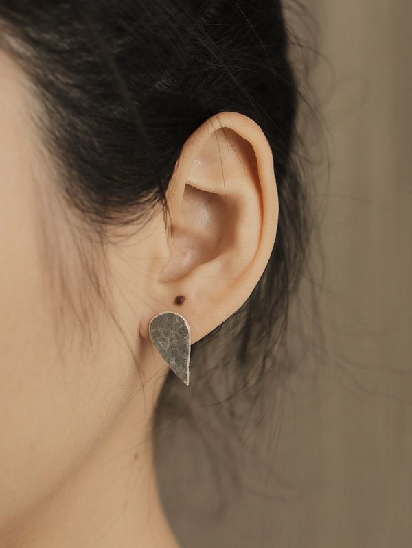 OMAKE｜純銀水滴耳環 