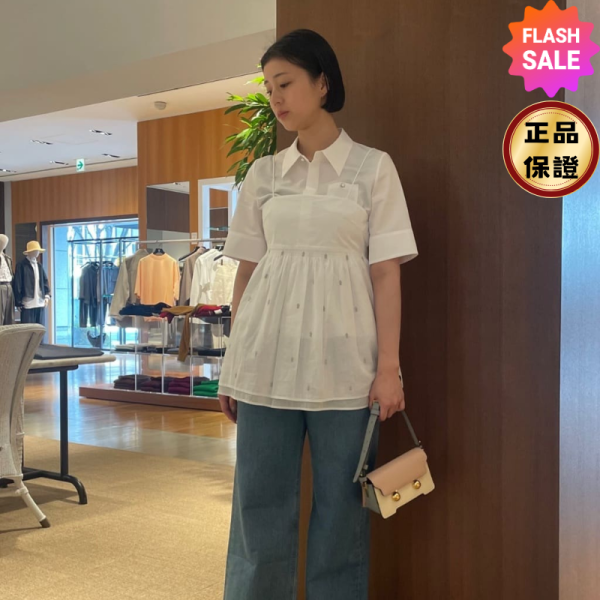 Marni 迷你 Trunkaroo 小牛皮金球包 馬卡龍粉色.黃色.粉藍色/付長肩帶 Marni, Trunkaroo, 貝殼白色小牛皮金球包, 義大利製造, 98公分肩帶, 磁性翻蓋, 時尚單品