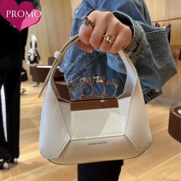 Alexander Mcqueen 731136  Jewelled Hobo 迷你包  白色 Alexander Mcqueen 731136 Jewelled Hobo 迷你包
白色