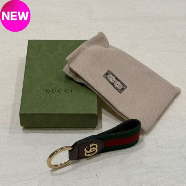 Gucci 523161 Ophidia 系列鑰匙扣 Prada、Saffiano、鑰匙圈、皮革吊飾、精品配件、平行輸入、精品平行輸入、100%真品、專櫃真品保證、精品折扣、優惠精品價格、限時優惠、快速配送、台灣精品代購