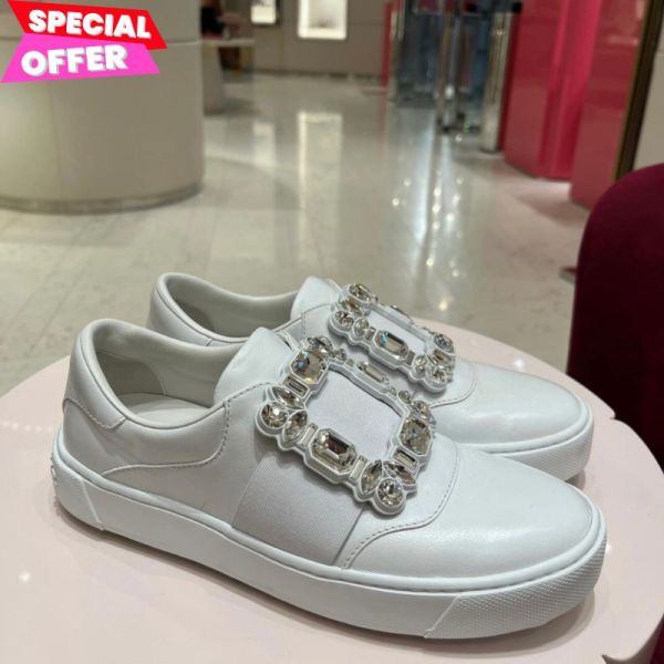 Roger Vivier 女款Very Vivier鑽釦皮革運動鞋  白色  IT35/35.5/37 Roger Vivier 女款Very Vivier鑽釦皮革運動鞋

白色