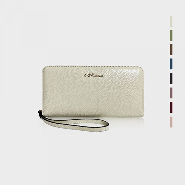 真皮佛卡夏手拿長夾 