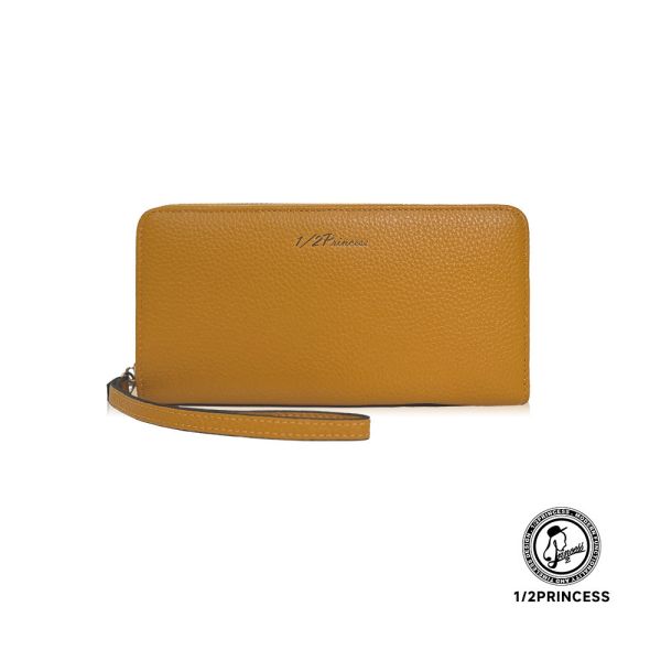 真皮佛卡夏手拿長夾 