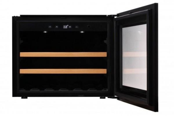 【匈牙利Dunavox】爵士黑紅酒櫃可崁入櫥櫃16瓶 (DAV-18.46B.TO.TW) DAV-18.46B.TO.TW,匈牙利,Dunavox,爵士黑,紅酒櫃,崁入櫥櫃,16瓶