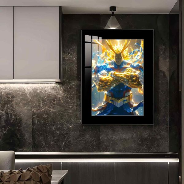 JUZI橘子工作室 英雄學院：歐爾麥特 裝飾畫 