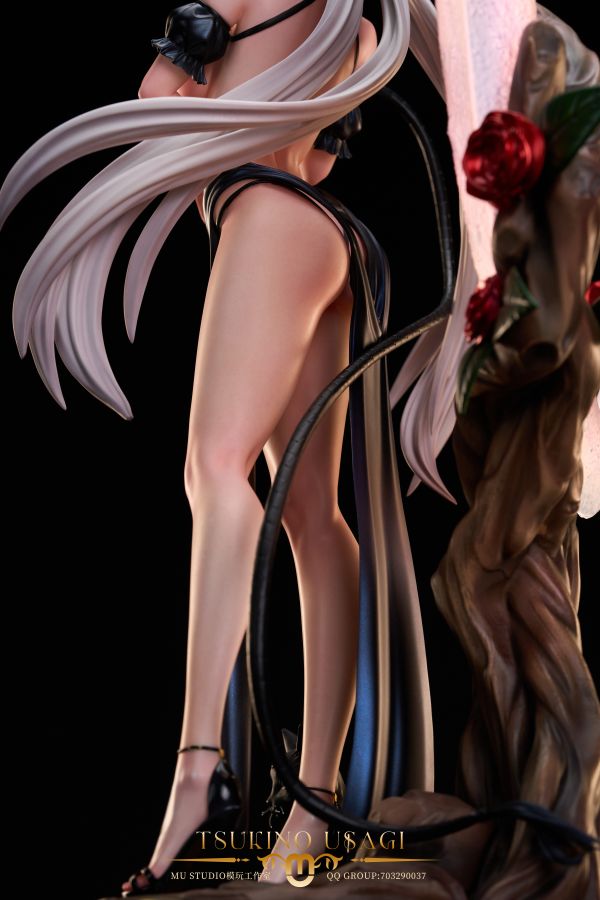 mu studio 暗黑水冰月雕像 