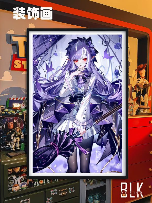 巴洛克 禮服薇薇安班希Vivian絕區零打工皇帝裝飾畫/冰箱貼 