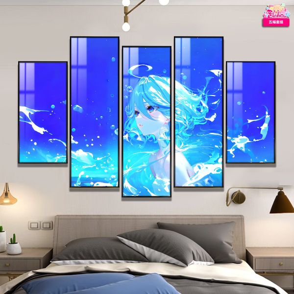 阿喵畫社 深海芙寧娜異形套組裝飾畫 