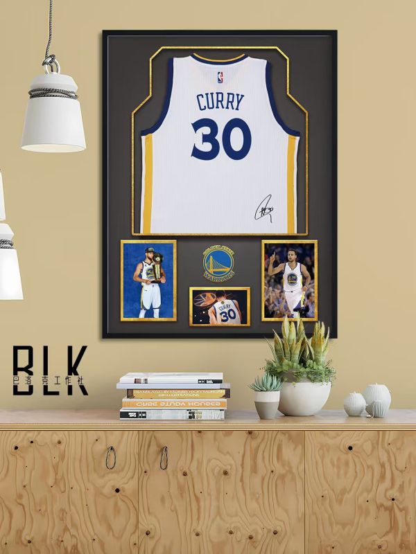 巴洛克 斯蒂芬·庫裏Curry金州勇士隊萌神小學生藝術裝飾畫 