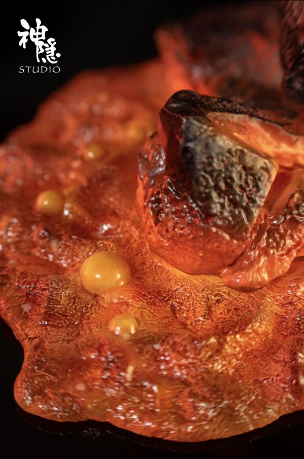 神隱工作室 寵物小精靈系列-熔岩上的小火龍 