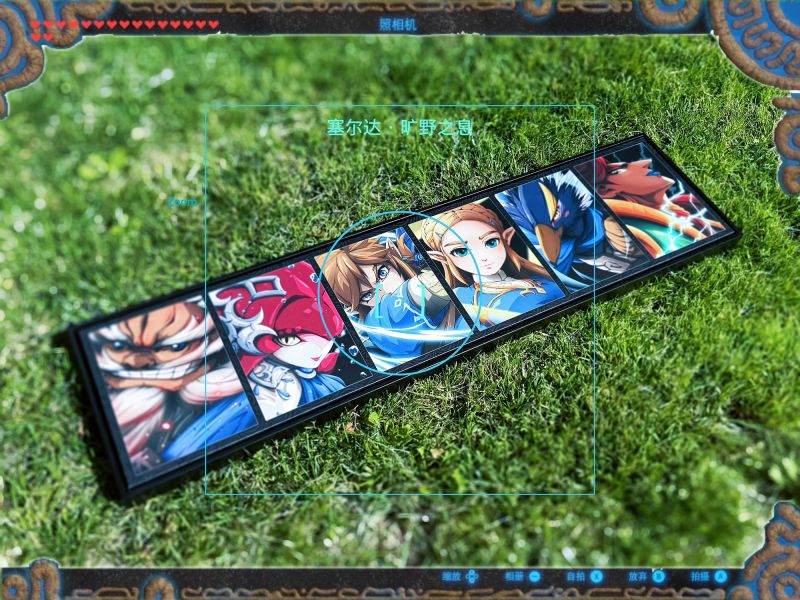 原畫師Jelly×神秘畫廊 《塞爾達傳說》收藏級油畫布裝飾畫 