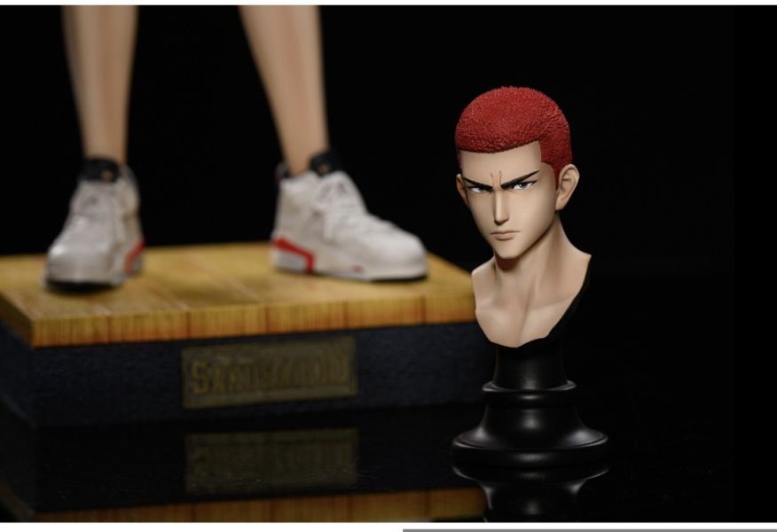 夢幻工作室 灌籃五虎站姿場景雕像 