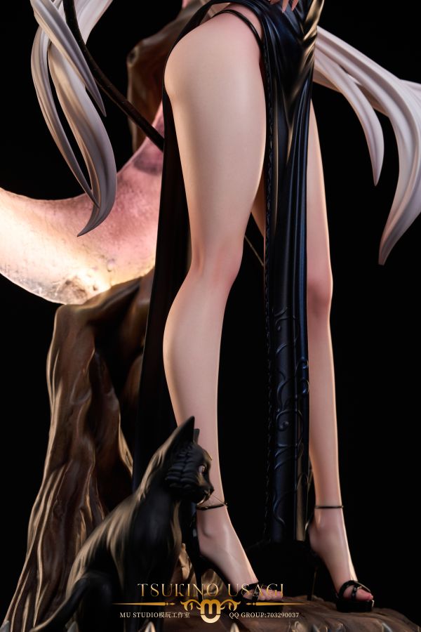 mu studio 暗黑水冰月雕像 