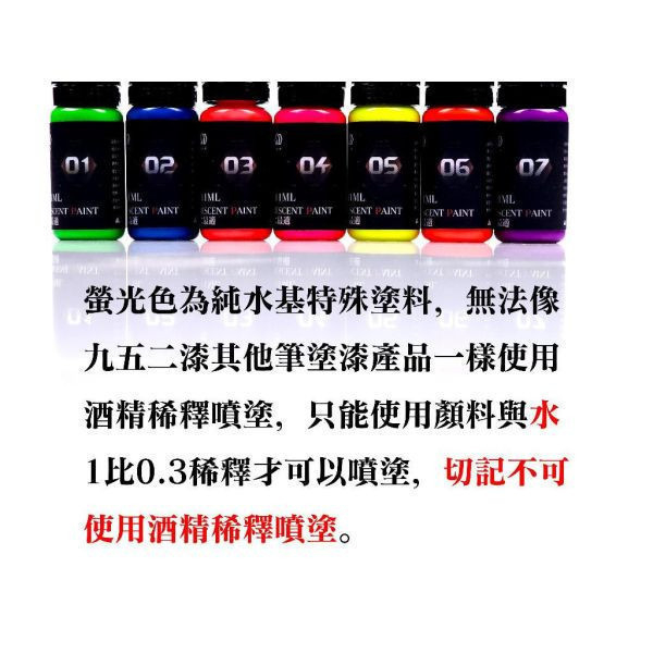 九五二漆 水性筆塗螢光漆 FLP-04 螢光桃紅 11ML 九五二漆 水性筆塗螢光漆 FLP-04 螢光桃紅 11ML 筆塗 螢光漆 9527 水性