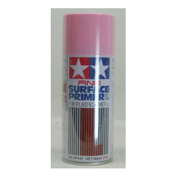 田宮 TAMIYA 87146 極細粉紅色 底漆噴罐補土 180ml (法拉利紅專用發色底漆) 