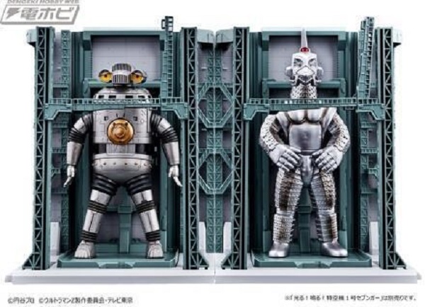 日本PB魂商店限定 超人力霸王Z 特空機2號溫達姆＆特空機收納庫展示台套組(無賽文迦) 