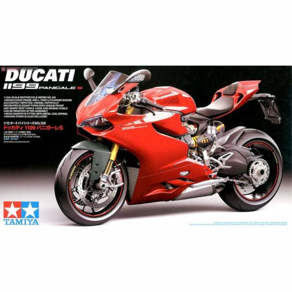 田宮 TAMIYA 1/12 機車模型 14129 杜卡迪 1199 panigale S 組裝模型 