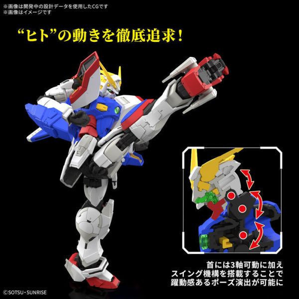 萬代 RG 1/144 機動武鬥傳G 閃光鋼彈  組裝模型 
