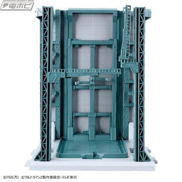 日本PB魂商店限定 超人力霸王Z 特空機2號溫達姆＆特空機收納庫展示台套組(無賽文迦) 