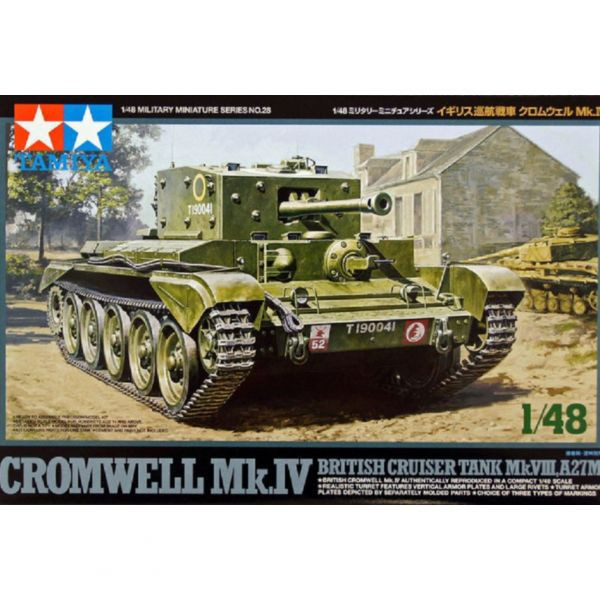 田宮 TAMIYA 32528 1/48 MM No.28 克倫威爾戰車 MK.IV 組裝模型 