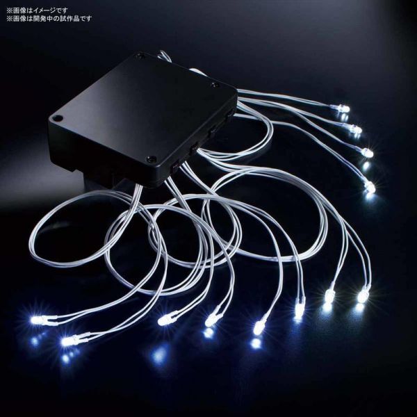 萬代 BANDAI LED發光組件 白色 12盞式 不含電池 適用15000滅星者 