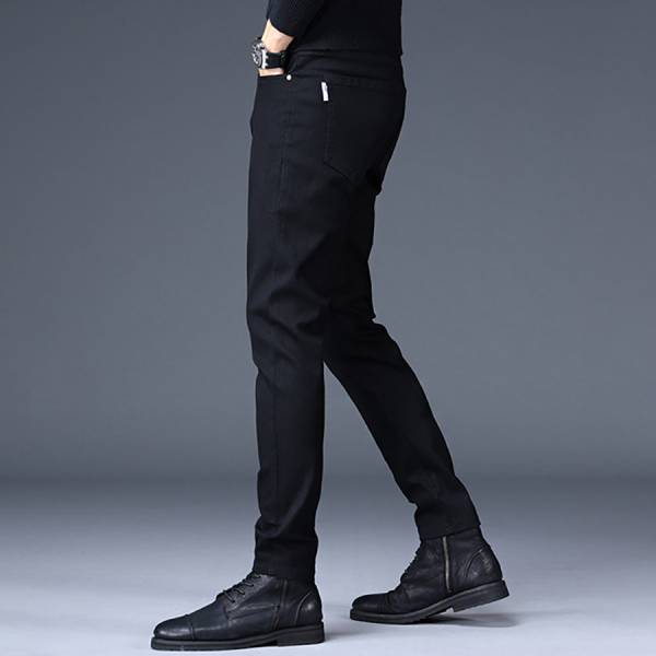 赤緻修身彈力牛仔長褲 - 1配色 幕峰,班服,團服,外套,褲子,襯衫,男裝,牛仔褲,網路購物,購物