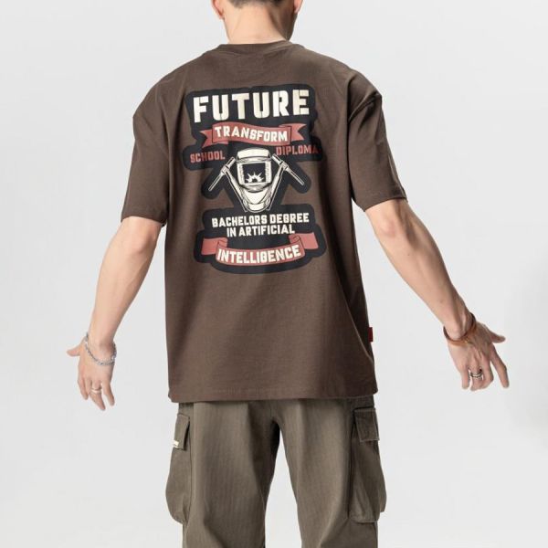 科斯印花休閒短袖 - 4配色 幕峰,班服,團服,外套,褲子,襯衫,男裝,牛仔褲,網路購物,購物