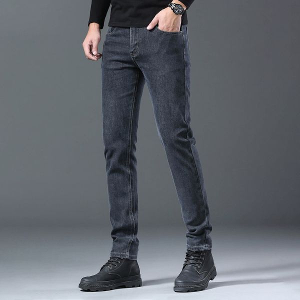 薰煙彈力修身牛仔長褲 - 2配色 幕峰,男裝,牛仔褲,襯衫,外套,特賣會,褲子,網路購物,購物,活動