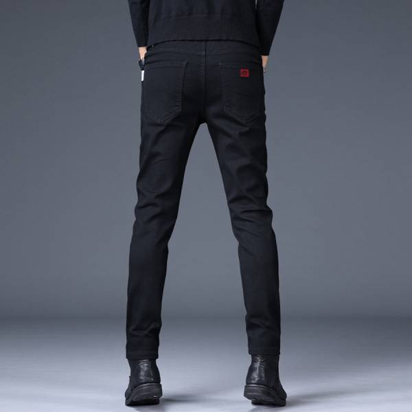 赤緻修身彈力牛仔長褲 - 1配色 幕峰,班服,團服,外套,褲子,襯衫,男裝,牛仔褲,網路購物,購物