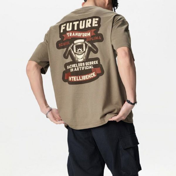 科斯印花休閒短袖 - 4配色 幕峰,班服,團服,外套,褲子,襯衫,男裝,牛仔褲,網路購物,購物