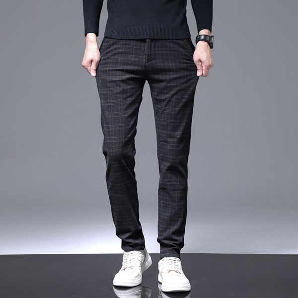 霧格休閒修身長褲 - 2配色 幕峰,男裝,牛仔褲,襯衫,外套,特賣會,褲子,網路購物,購物,活動