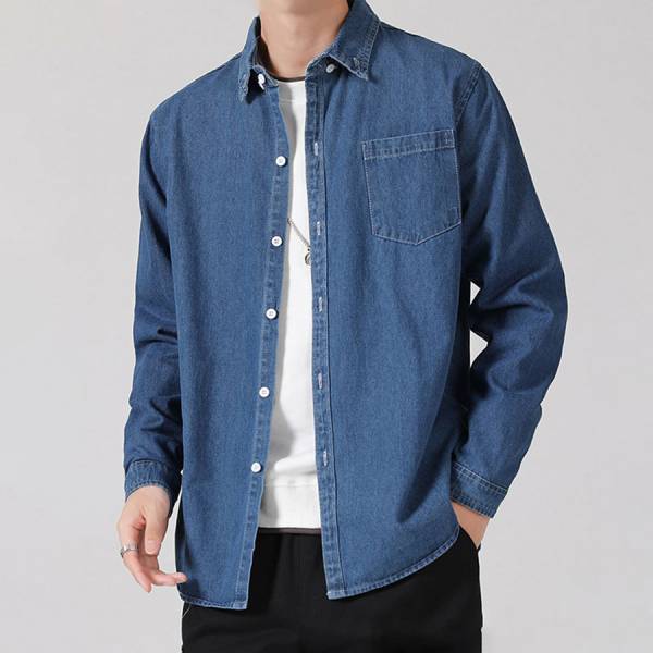 清淞休閒牛仔薄外套 - 3配色 幕峰,班服,團服,外套,褲子,襯衫,男裝,牛仔褲,網路購物,購物