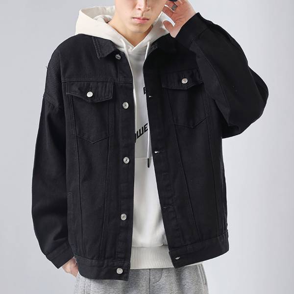 銀七牛仔外套 - 2配色 幕峰,班服,團服,流行,免運,穿搭,男裝,品牌,網購