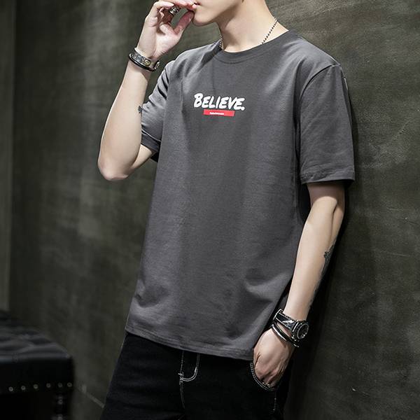 相信短袖 - 4配色 幕峰,Mufeng,優惠,流行,街頭,免運,平價,穿搭,印花,年輕