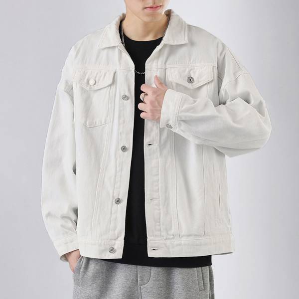 銀七牛仔外套 - 2配色 幕峰,班服,團服,流行,免運,穿搭,男裝,品牌,網購