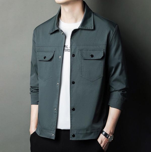 飛休翻領休閒外套 - 3配色 幕峰,班服,團服,外套,褲子,襯衫,男裝,牛仔褲,網路購物,購物