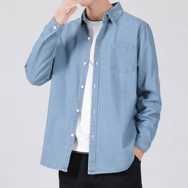 清淞休閒牛仔薄外套 - 3配色 幕峰,班服,團服,外套,褲子,襯衫,男裝,牛仔褲,網路購物,購物