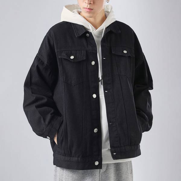 銀七牛仔外套 - 2配色 幕峰,班服,團服,流行,免運,穿搭,男裝,品牌,網購