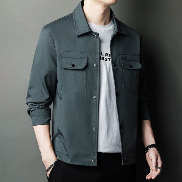 飛休翻領休閒外套 - 3配色 幕峰,班服,團服,外套,褲子,襯衫,男裝,牛仔褲,網路購物,購物