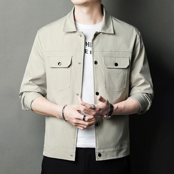 飛休翻領休閒外套 - 3配色 幕峰,班服,團服,外套,褲子,襯衫,男裝,牛仔褲,網路購物,購物