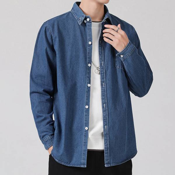 清淞休閒牛仔薄外套 - 3配色 幕峰,班服,團服,外套,褲子,襯衫,男裝,牛仔褲,網路購物,購物