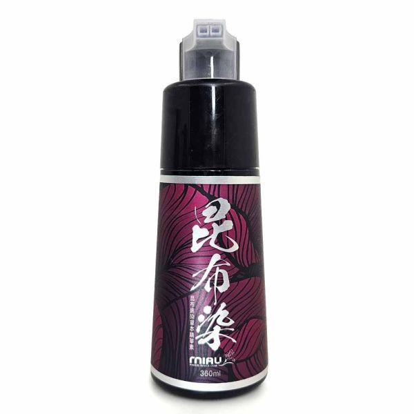 MIAU【昆布速染草本精華素】快速換色/完美遮蓋白髮/免調染膏/修護和鎖色的無臭配方/台灣生產〈無添加PPD/重金屬/甲醛/酯類防腐劑〉 